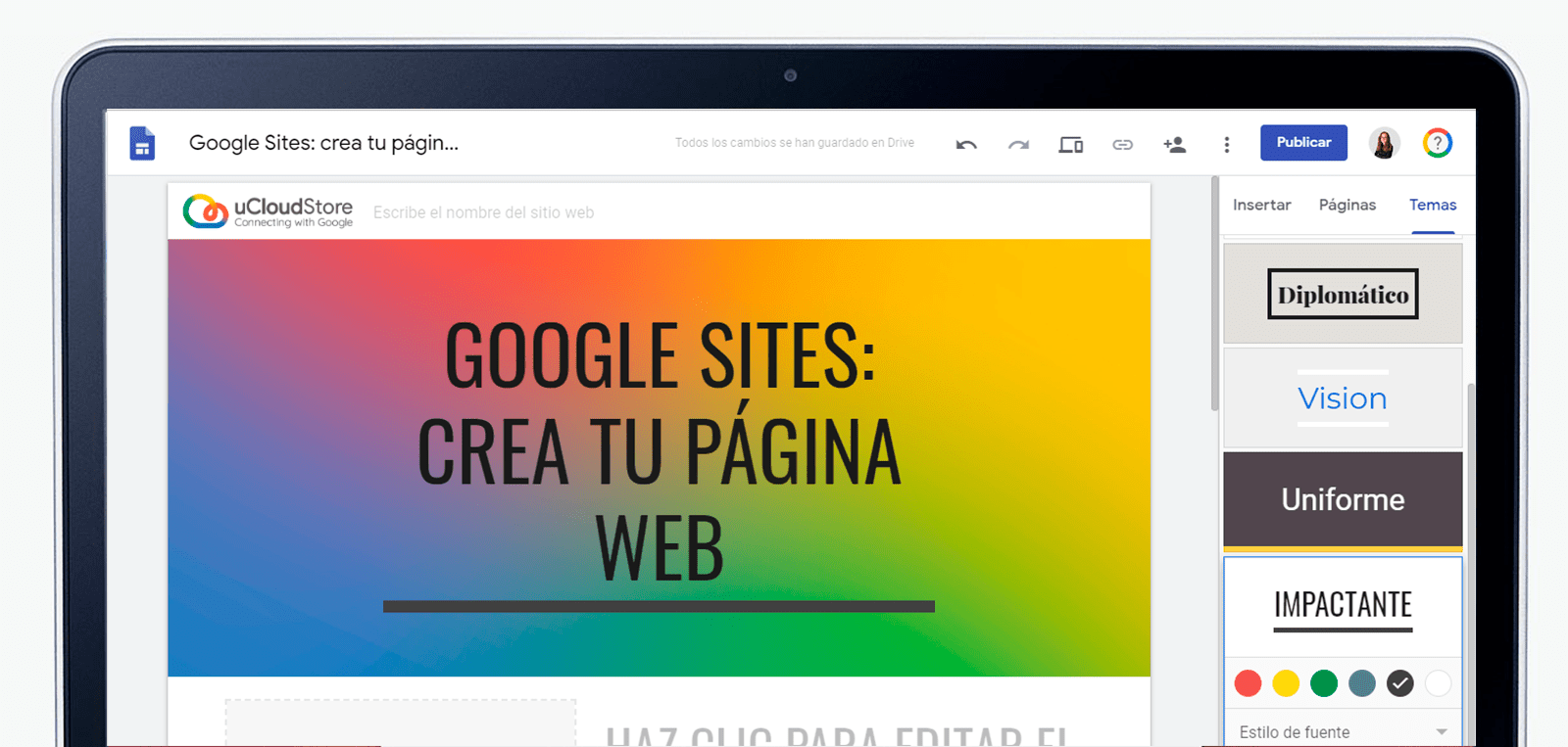 Image of Google Sites